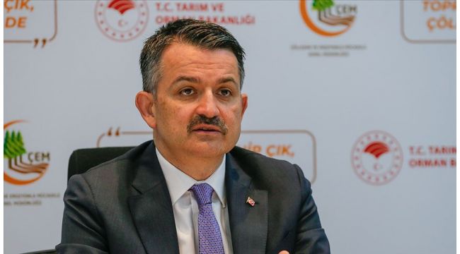 Bakan Pakdemirli: TMO'ya ürün veren üreticilerimize 200 milyon lira ödeme yaptık