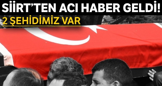Siirt'teki operasyonda yaralanan Özel Harekat Polislerinden 2'si şehit oldu
