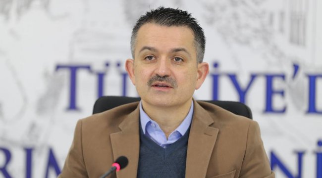 Bakan Pakdemirli: Pandemi başladıktan sonra 101 tedbiri hayata geçirdik