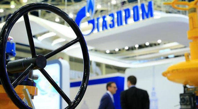 Gazprom'un doğal gaz ihracat geliri sert düştü