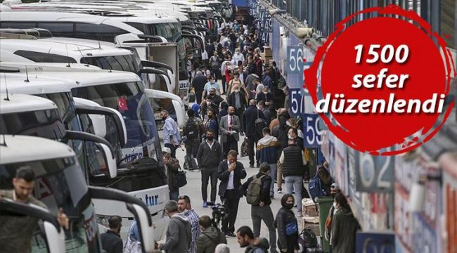 Otobüs biletleri tükendi! Firmalar ek sefer koymaya başladı