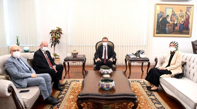 ATO Başkanı Baran'dan Milli Eğitim Bakanı Özer'e hayırlı olsun ziyareti