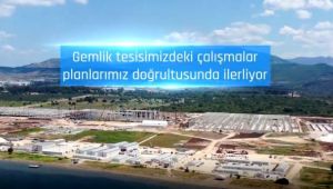 TOGG Gemlik tesisi yükseliyor
