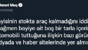 Bakan Muş'tan stokçuluk iddialarına yönelik açıklama