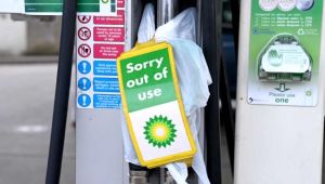 BP'nin akaryakıt istasyonlarının 3'te 1'inde yakıt tükendi