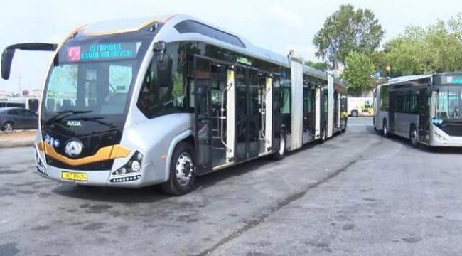 İstanbul’a 160 yeni metrobüs için imzalar atıldı