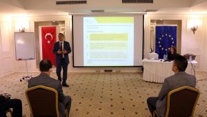 AB fonlarıyla Türk ve Suriyeli girişimcilere verilecek destekler Gaziantep'te tanıtıldı