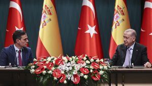 Cumhurbaşkanı Erdoğan, İspanya Başbakanı Sanchez onuruna yemek verdi