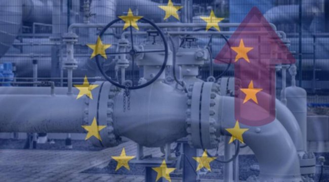 Avrupa gaz fiyatları yüzde 10'dan fazla yükseldi