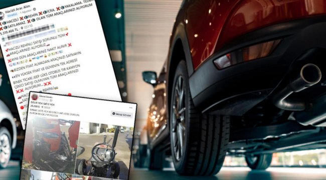 Evrak, kayıt yok! Dolandırıcılar iş başında... 50 bin liraya otomobil satıyorlar