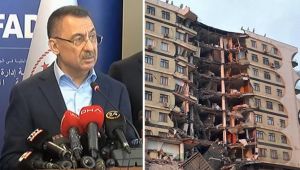 Cumhurbaşkanı Yardımcısı Oktay'dan depremle ilgili son dakika açıklaması... Can kaybı ve yaralı sayısı artıyor