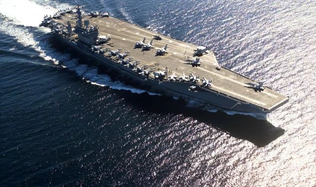 ABD Donanmasına ait USS Nimitz, Orta Doğu'ya geliyor
